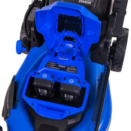 Kobalt 2x24 48-volt 20-in Cordless Self-propelled Lawn Mower 5 Ah (2-Batteries and Charger Included)