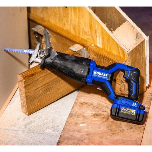 Kobalt 24-volt Variable Brushless Cordless Reciprocating Saw (Battery and Charger Not Included) (no test)
