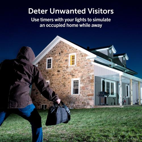 Utilitech 15-Amps 120-volt Indoor Programmable Digital Lighting Timer