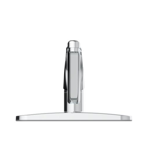 Project Source Wakebridge Polished Chrome Single Handle Kitchen Faucet (Deck Plate Included)