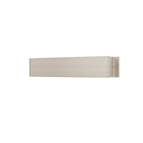 New Age Garden Rectangle 7.3-in W Medium Off-white Mixed/Composite Outdoor Window box with Drainage Holes