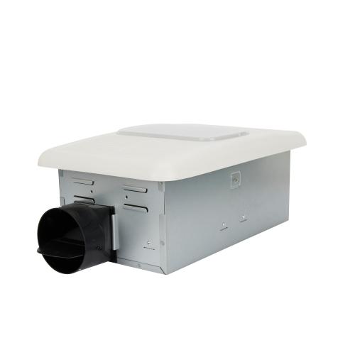 Utilitech Heater 1.5-Sone 80-CFM White Lighted Bathroom fan and heater (no test)