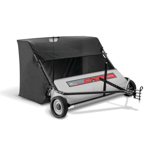 Ohio Steel 50-Inch Tow Lawn Sweeper with 26 Cu. Ft Hopper Capacity - Save Time and Effort with Fast and Efficient Sweeping