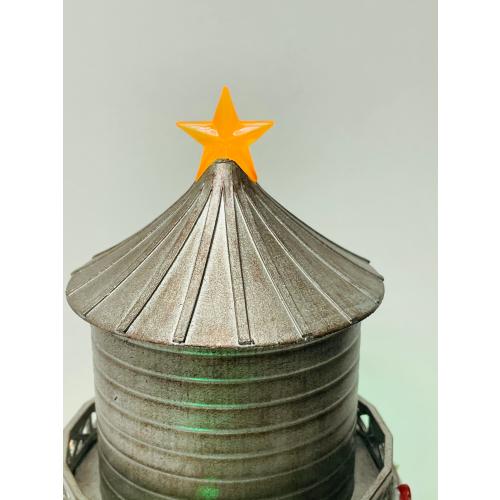 Carole Towne WATER TOWER Lighted Village scene