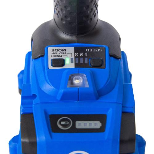 Kobalt 24-volt 1/4-in Brushless Cordless Impact Driver (Battery and Charger Included with Soft Bag)