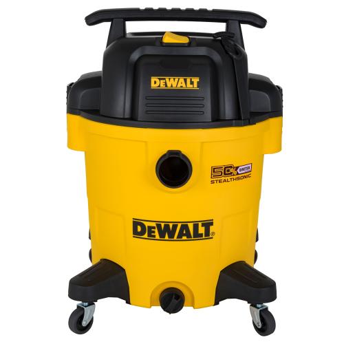 DEWALT Stealthsonic Quiet 12-Gallon 5.5-HP Corded Wet/Dry Shop Vacuum with Accessories Included