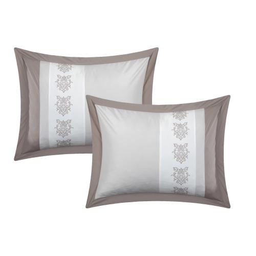 Chic Home Design Clayton 10-Piece Beige Queen Comforter Set