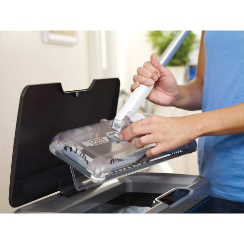 BLACK DECKER Rechargeable battery Carpet and hard surface Cordless Indoor Floor Sweeper