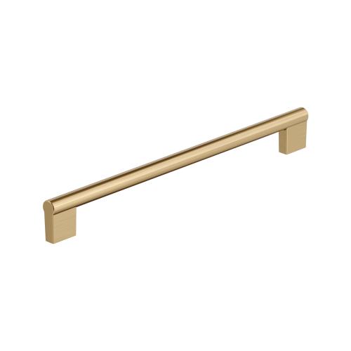 Amerock Versa 10-1/16-in (256mm) Center to Center Champagne Bronze Cylindrical Bar Drawer Pull
