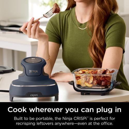 Ninja The Ninja Crispi Portable Cooking System packs the power of a full-sized air fryer into a portable design.