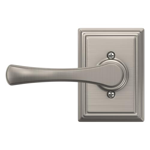 Schlage Avila-Addison Satin Nickel Universal Interior Hall/Closet Dummy Door Handle