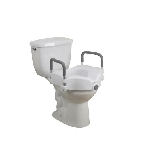 Drive Medical White Toilet seat riser