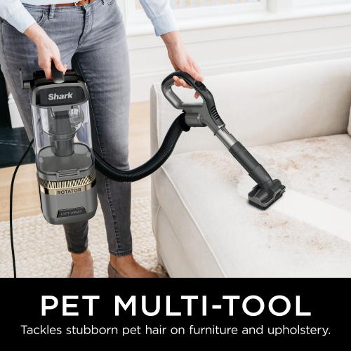 Shark Rotator Lift-Away with DuoClean PowerFins Corded Bagless Pet Upright Vacuum with HEPA Filter