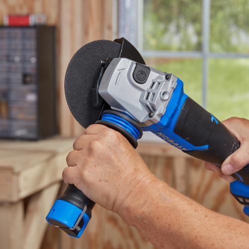 Kobalt 5-in 24-volt Paddle Switch Brushless Cordless Angle Grinder (Battery and Charger Not Included)