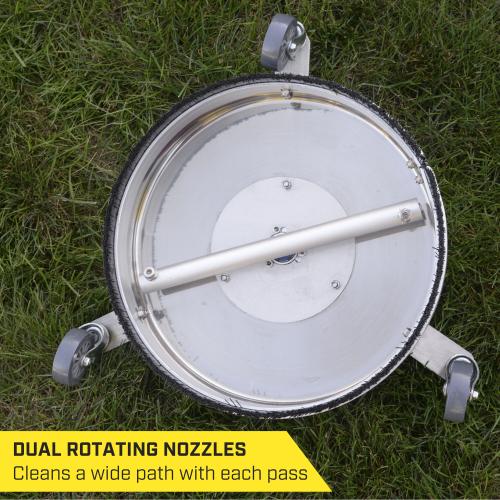 SurfaceMaxx 14.5-in up to 4500 PSI Rotating Surface Cleaner for Gas Pressure Washers