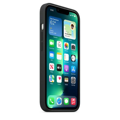 Apple iPhone 13 Pro Silicone Case with MagSafe - Midnight