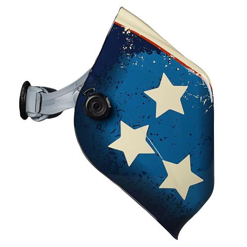 Jackson Safety Auto Darkening Variable Shade Stars and Scars Graphic Welding Helmet