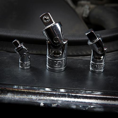 Kobalt 3-Piece 1/4-in, 3/8-in,  to 1/4-in, 3/8-in, in Universal Joint