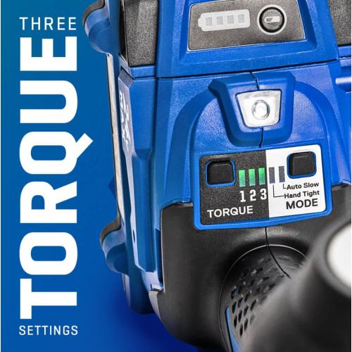 Kobalt 24-volt Variable Brushless 1/2-in Drive Cordless Impact Wrench (Battery and Charger Included)