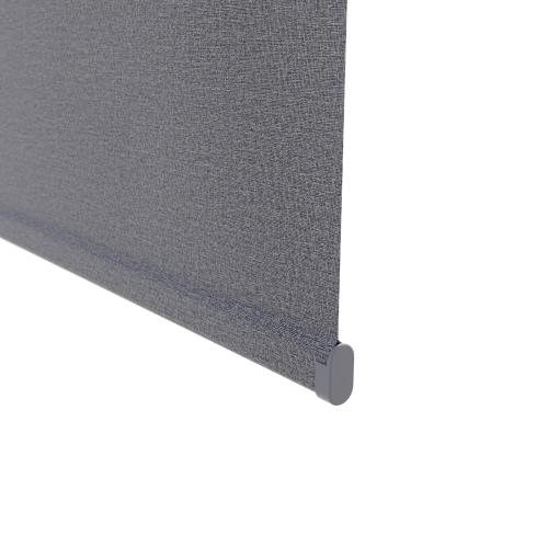 allen   roth 30-in x 72-in Gray Room Darkening Cordless Roller Shade