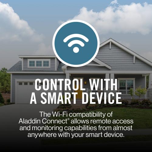Genie 3/4 HPc Connect Smart Belt Drive Garage Door Opener Wi-fi Compatibility