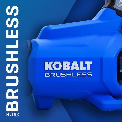 Kobalt 40-volt 600-CFM 130-MPH Battery Handheld Leaf Blower 4 Ah Battery Included Charger Included  (NO TEST)