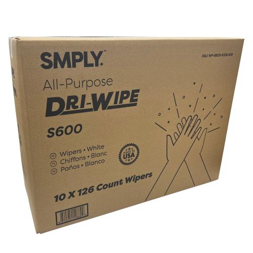 Froggy's Fog SMPLY All Purpose Dri-Wipe S600 10 -Pack Non-woven fiber Cloth