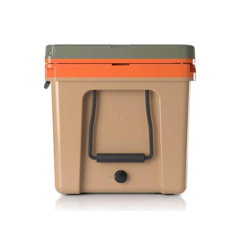 RTIC Outdoors Hard Cooler Trailblazer 52-Quart Insulated Personal Cooler ( cracked see the pictures)