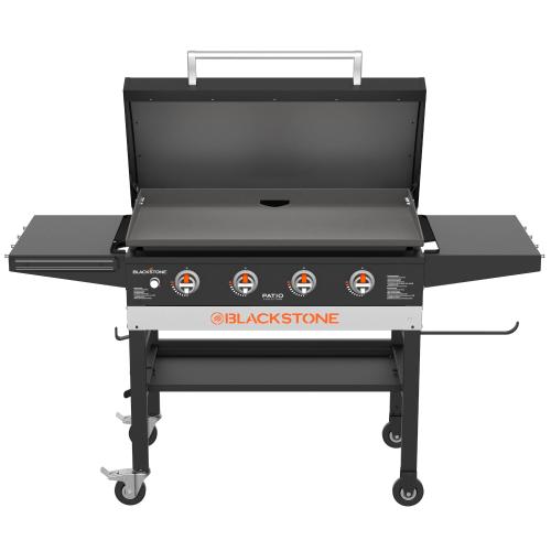 Blackstone 36 Patio Griddle Station 4-Burner Liquid Propane Flat Top Grill