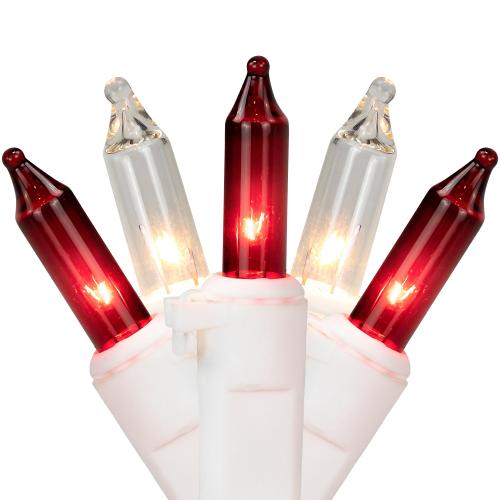 Northlight 50-Count 10-ft Red Incandescent Plug-In Christmas String Lights