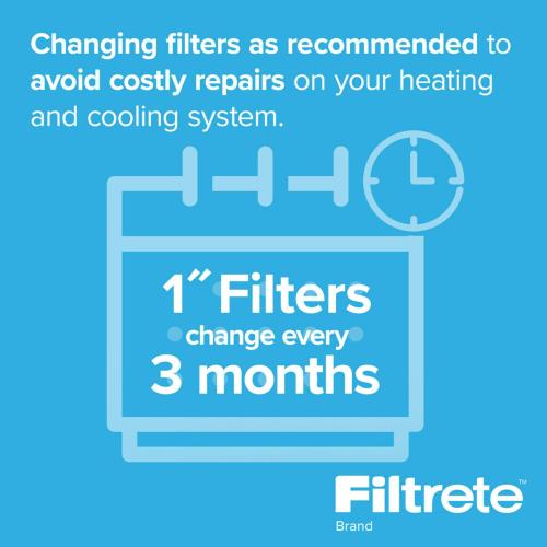 Filtrete 16-in W x 25-in L x 1-in MERV 11 1085 MPR Allergen Defense Extra Electrostatic Pleated Air Filter (2-Pack)
