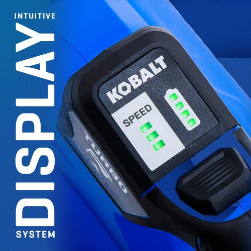 Kobalt 40-volt 600-CFM 130-MPH Battery Handheld Leaf Blower 4 Ah Battery Included Charger Included  (NO TEST)
