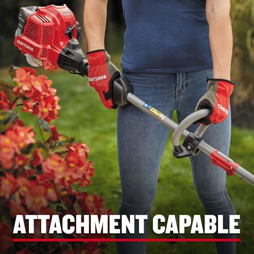 CRAFTSMAN WS2200 25-cc 2-cycle 17-in Straight Shaft Attachment Capable Gas String Trimmer - missing parts