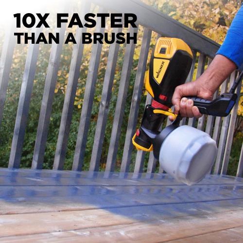 Wagner Flexio 3500 Corded Electric Handheld HVLP Paint Sprayer (Compatible with Stains)