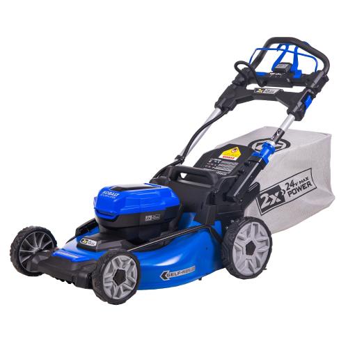 Kobalt 2x24 48-volt 20-in Cordless Self-propelled Lawn Mower 5 Ah (2-Batteries and Charger Included)