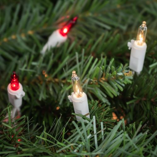 Northlight 50-Count 10-ft Red Incandescent Plug-In Christmas String Lights