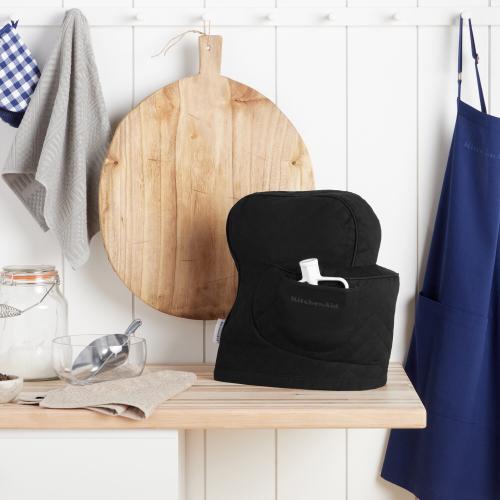 KitchenAid Black Cotton Stand Mixer Cover