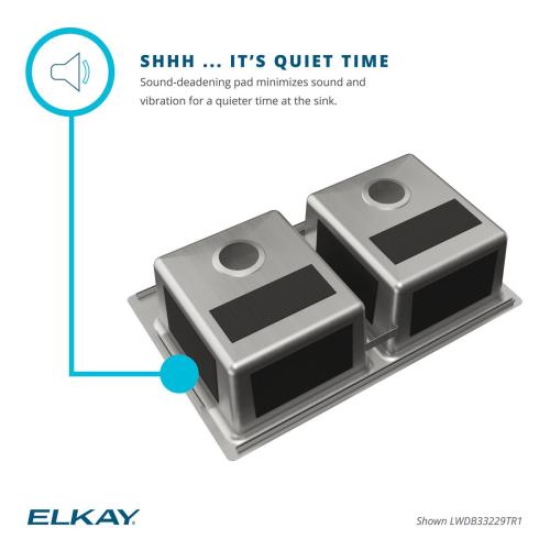 Elkay Greenwood Dual-mount 33-in x 22-in Satin Stainless Steel Single Bowl 1-Hole Kitchen Sink