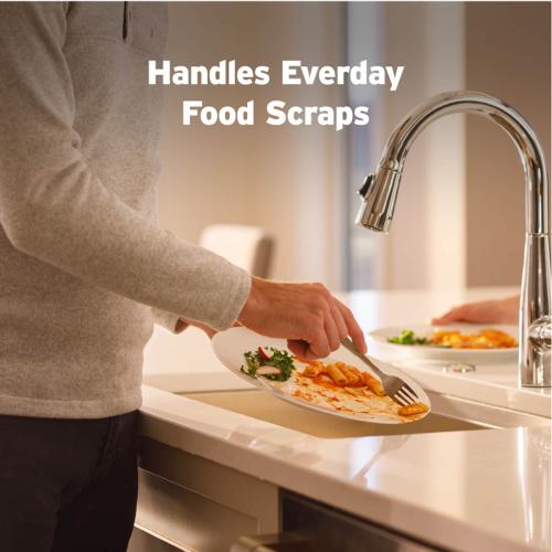 InSinkErator Badger 5XL Continuous feed 1/2-HP Septic Safe Non-corded Garbage Disposal