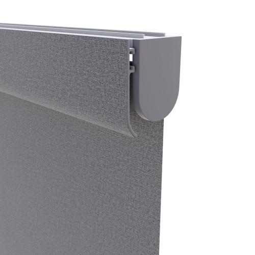 allen   roth 30-in x 72-in Gray Room Darkening Cordless Roller Shade