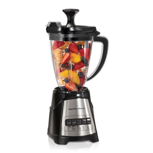 Hamilton Beach 46-oz 3-Speed Blender and Food Processor Combo (Black) *Damaged box*