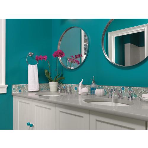 Delta Cassidy Chrome Widespread WaterSense Bathroom Sink Faucet with Drain