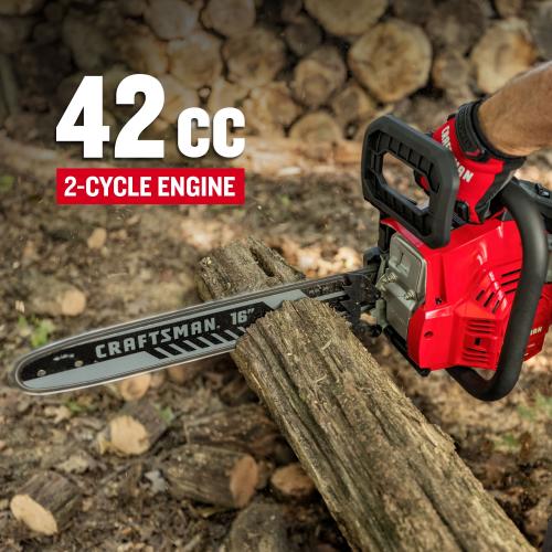 CRAFTSMAN S1600 42-cc 2-cycle 16-in Gas Chainsaw (no test)
