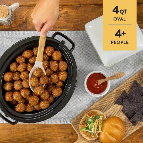 Crock-Pot 4-Quart Programmable Medium Slow Cooker (Stainless Steel)