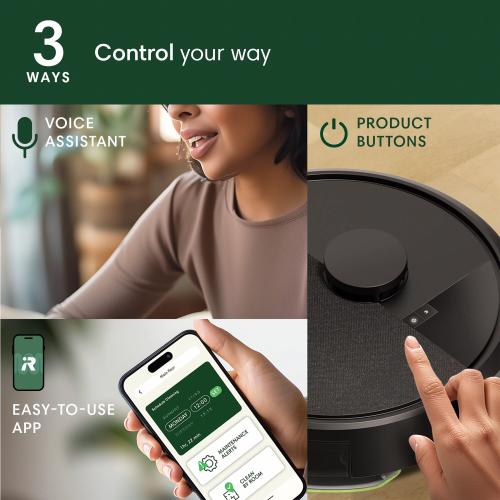 iRobot Roomba 105 Combo Auto Charging Self Emptying Robotic Vacuum Cleaner and Mop