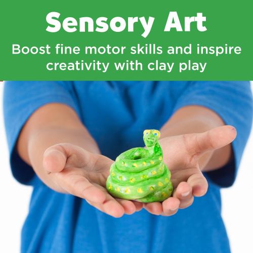 Faber-Castell Do Art Pottery Studio - Complete Clay Sculpting Kit with Air-dry Clay, Tools, Paints, and Instructions