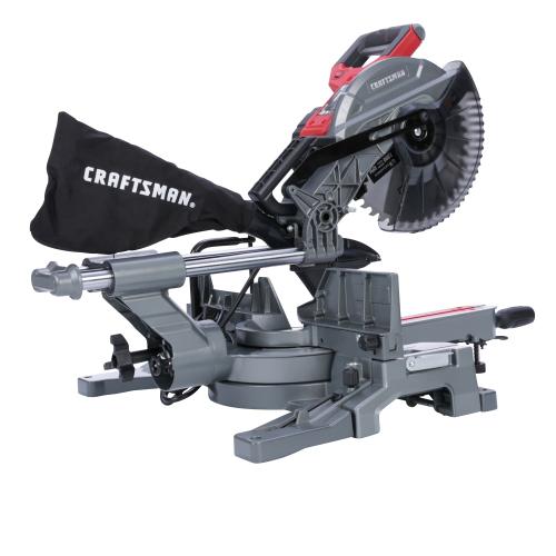 CRAFTSMAN 10-in 15-Amp Single Bevel Sliding Corded Miter Saw