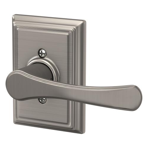 Schlage Avila-Addison Satin Nickel Universal Interior Hall/Closet Dummy Door Handle