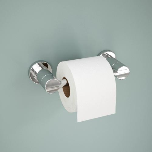 Delta Nicoli Polished Chrome Wall Mount Pivot Toilet Paper Holder