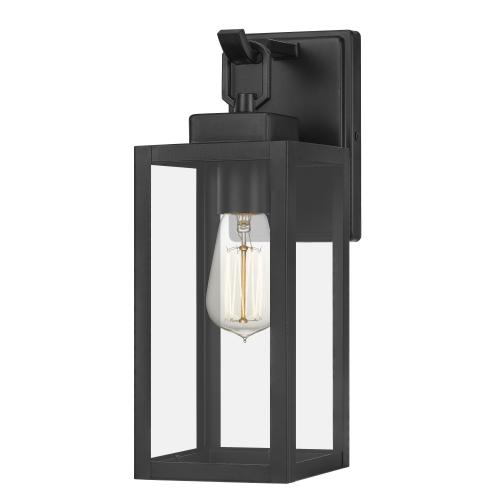 Quoizel Breitling 1-Light 13.5-in H Matte Black Outdoor Wall Light